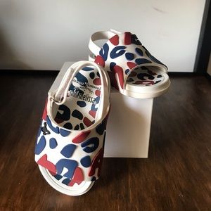 Mini Melissa Slides Sandals Girl’s - Size 6 baby